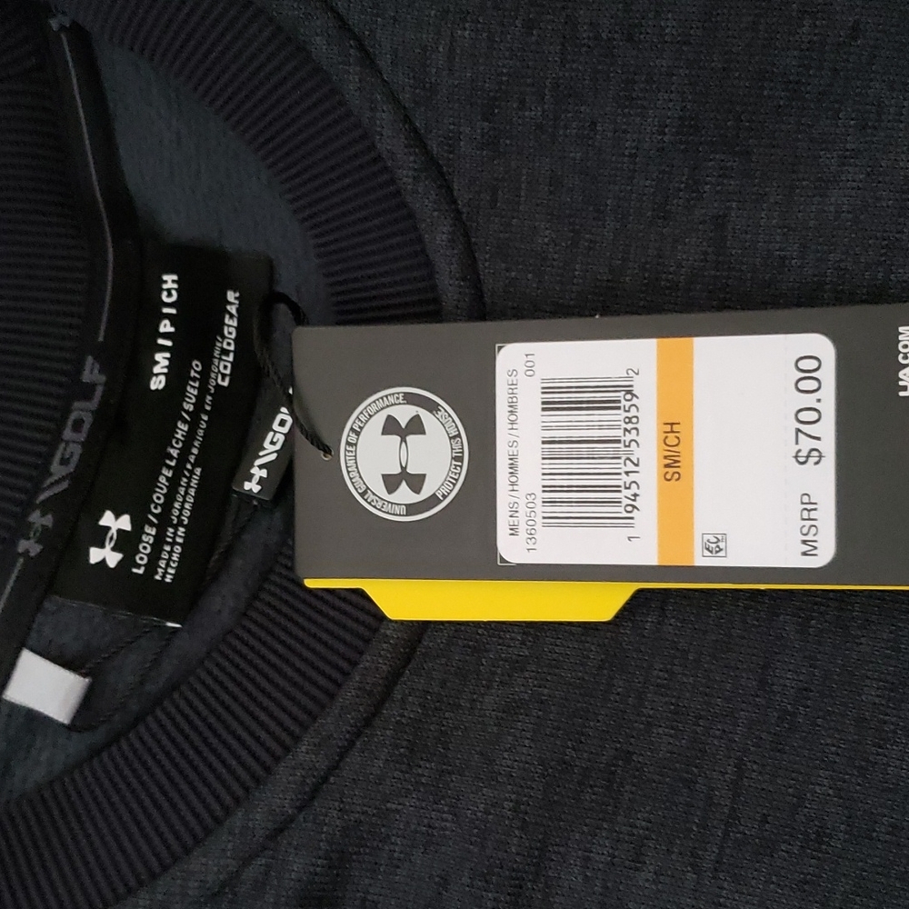 Men's Under Armour Storm Water Repellent Fleece Golf Sweater
